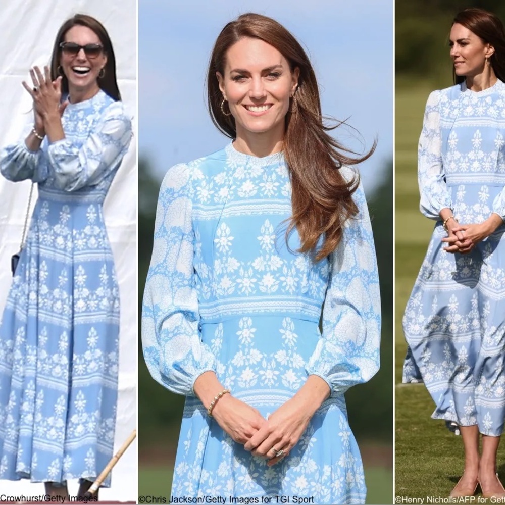 Beulah London Cornflower Blue Sonia Dress